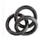 Hello Honey® 9.5" Black Marble Circle Chain Décor